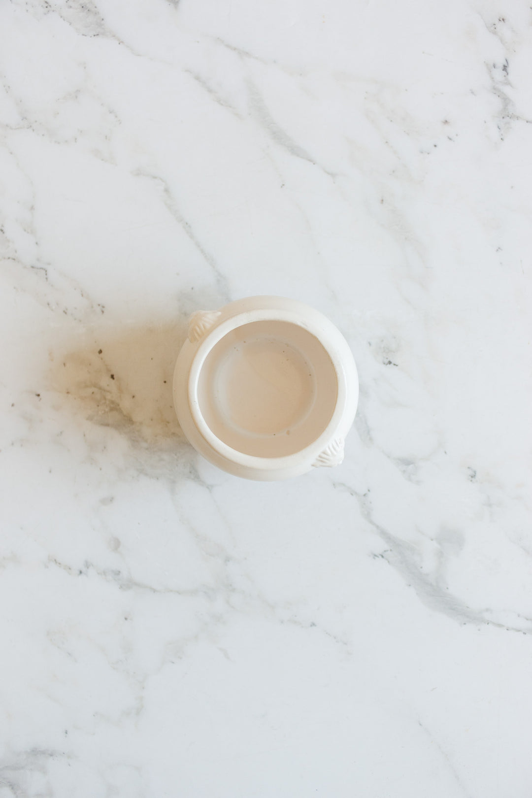 vintage french ironstone lionhead bowl