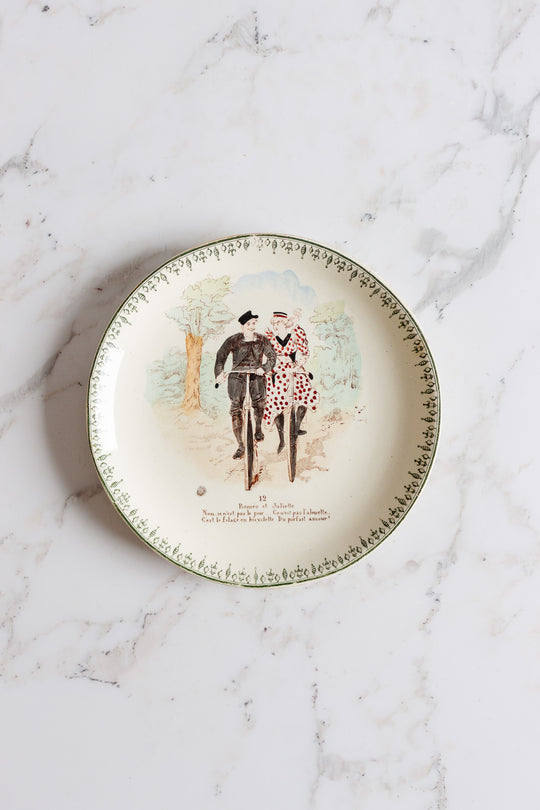 rare hb & cie cycling talking plate