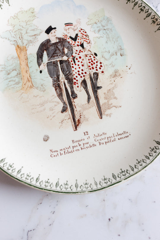 rare hb & cie cycling talking plate