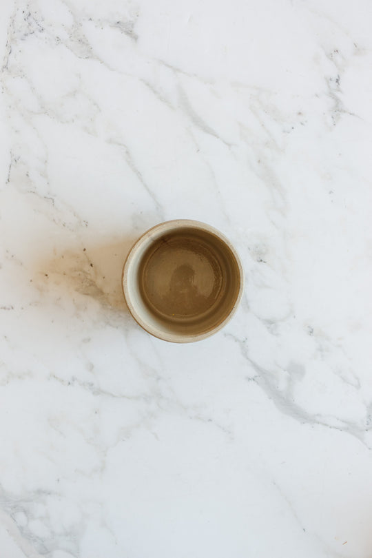 vintage french "poterie de berry" stoneware butter bell