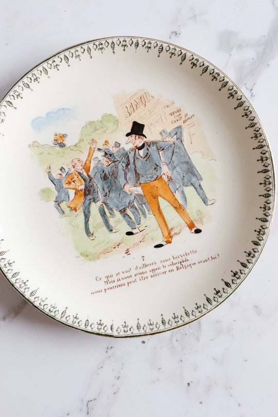 rare hb & cie cycling talking plate