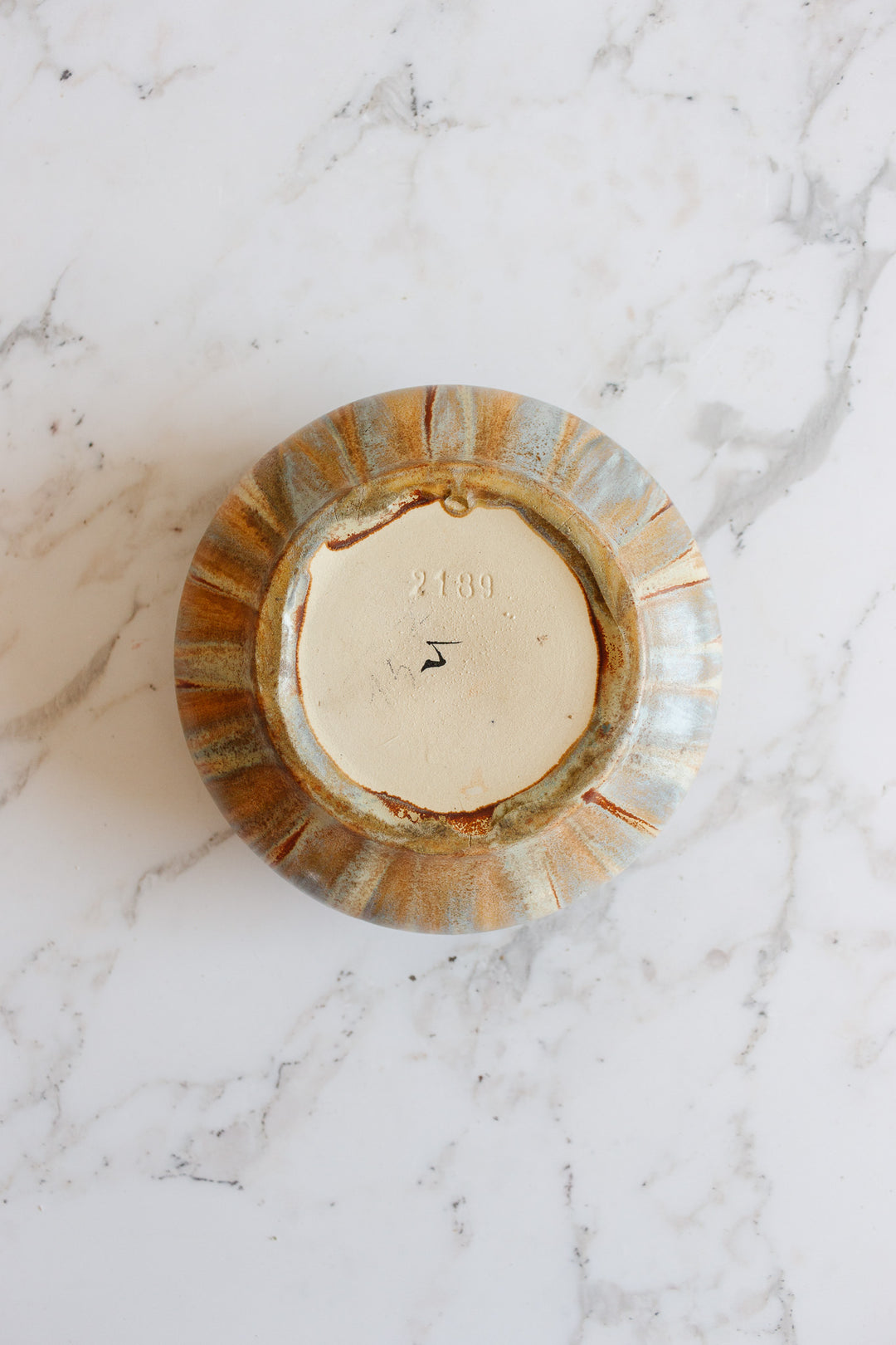 midcentury french glazed catch all