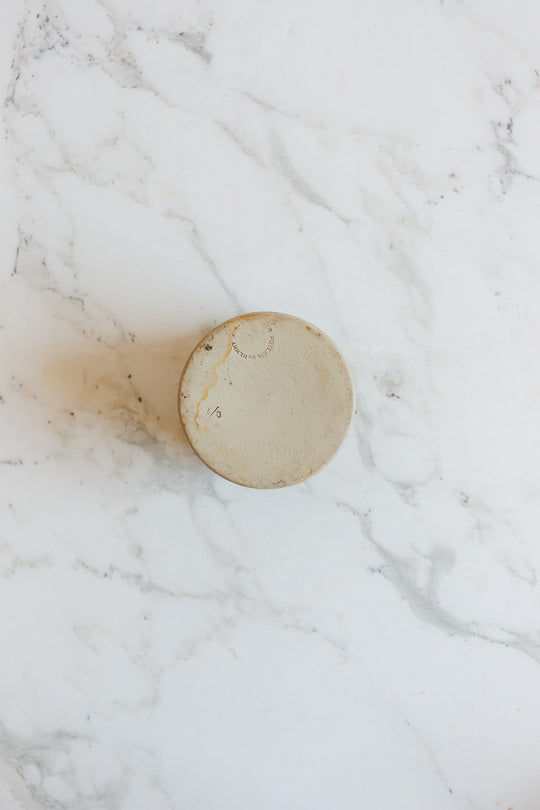 vintage french "poterie de berry" stoneware butter bell