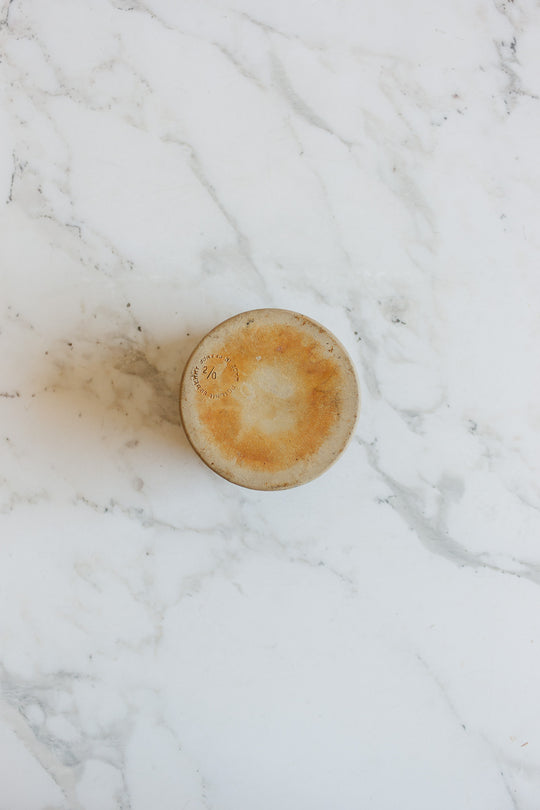 vintage french "poterie de berry" stoneware butter bell