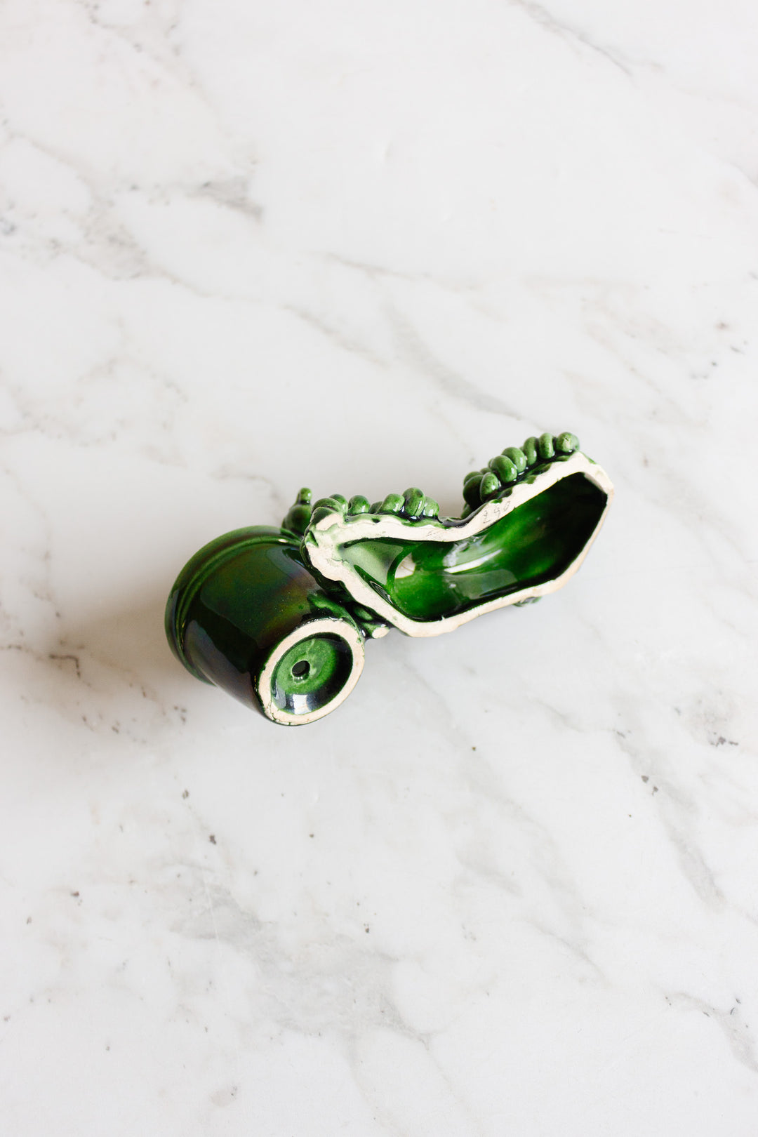 vintage french poodle shaped match stick holder