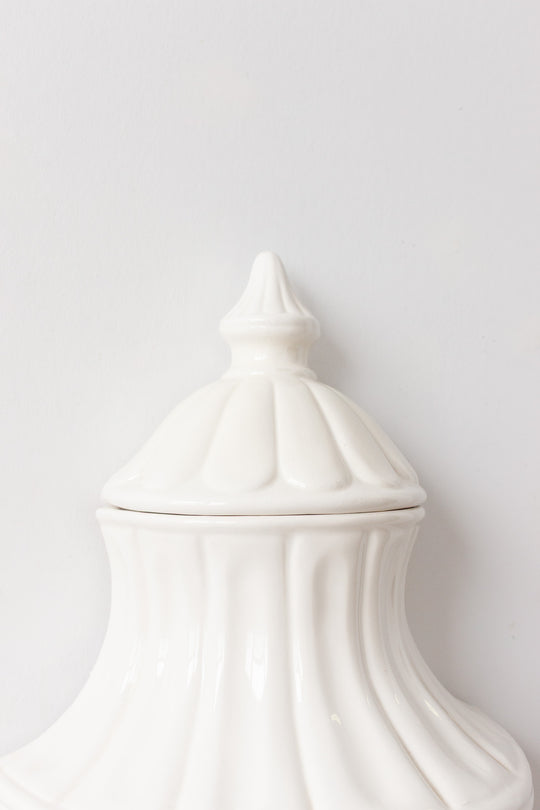 vintage italian wall mounted porcelain fountain