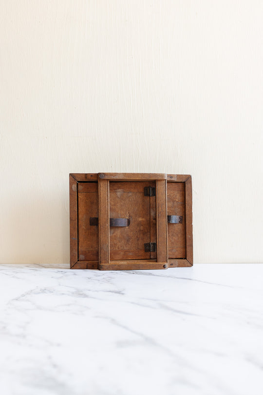 1940s French artisan wood frames