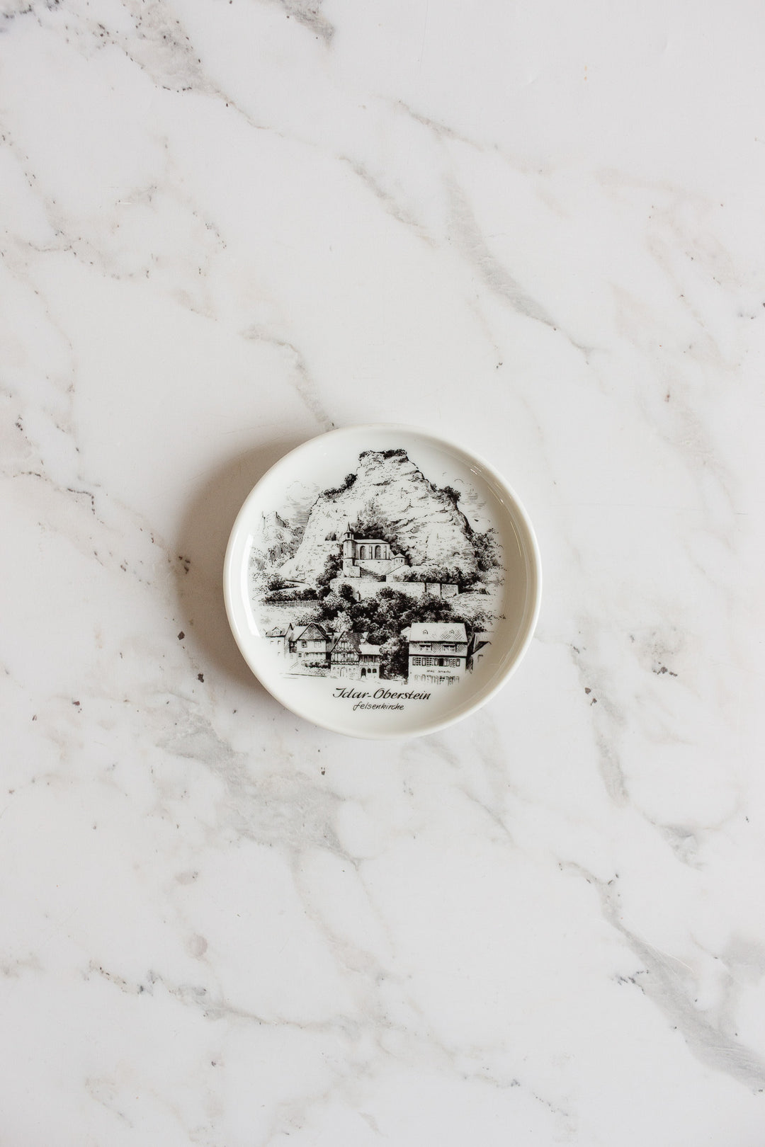 kaiser germany heidelberg landmarks porcelain coasters, set of 6