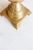 extra large french brass altar candlestick