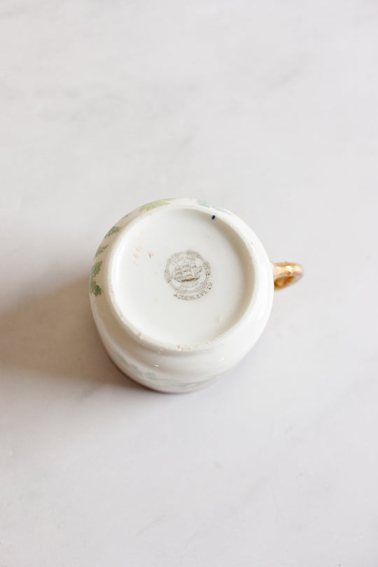 rare turn of the century w.a.a. and co adderley "small fern" tea set