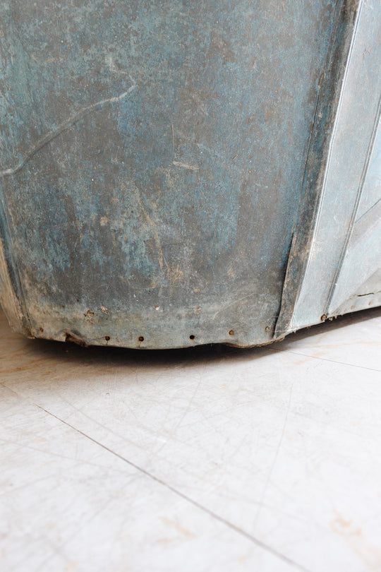 19th century French zinc tub i