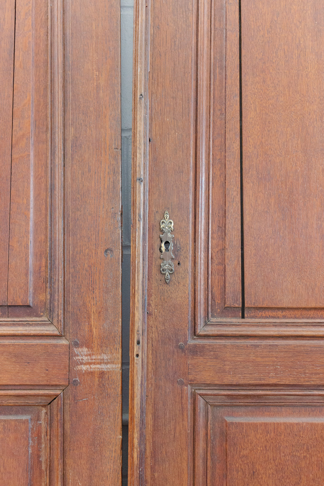 19th century french solid oak interior doors