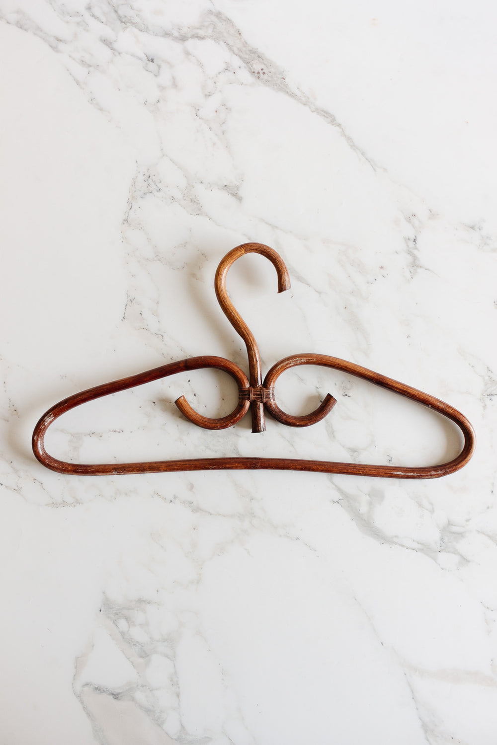 vintage french bamboo garment hanger