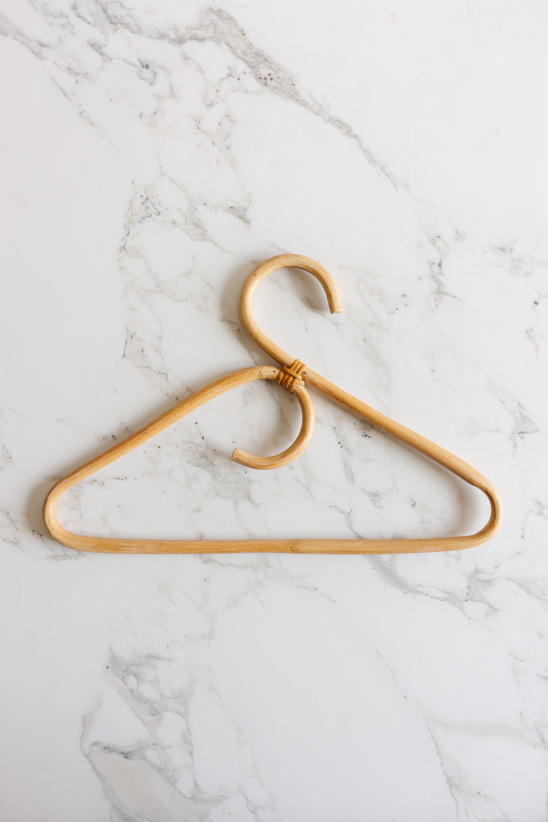 vintage french bamboo garment hanger