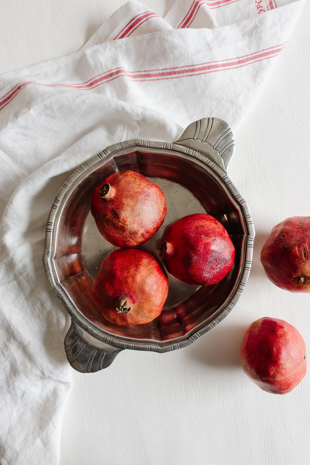 antique french art deco silver plate serving bowl