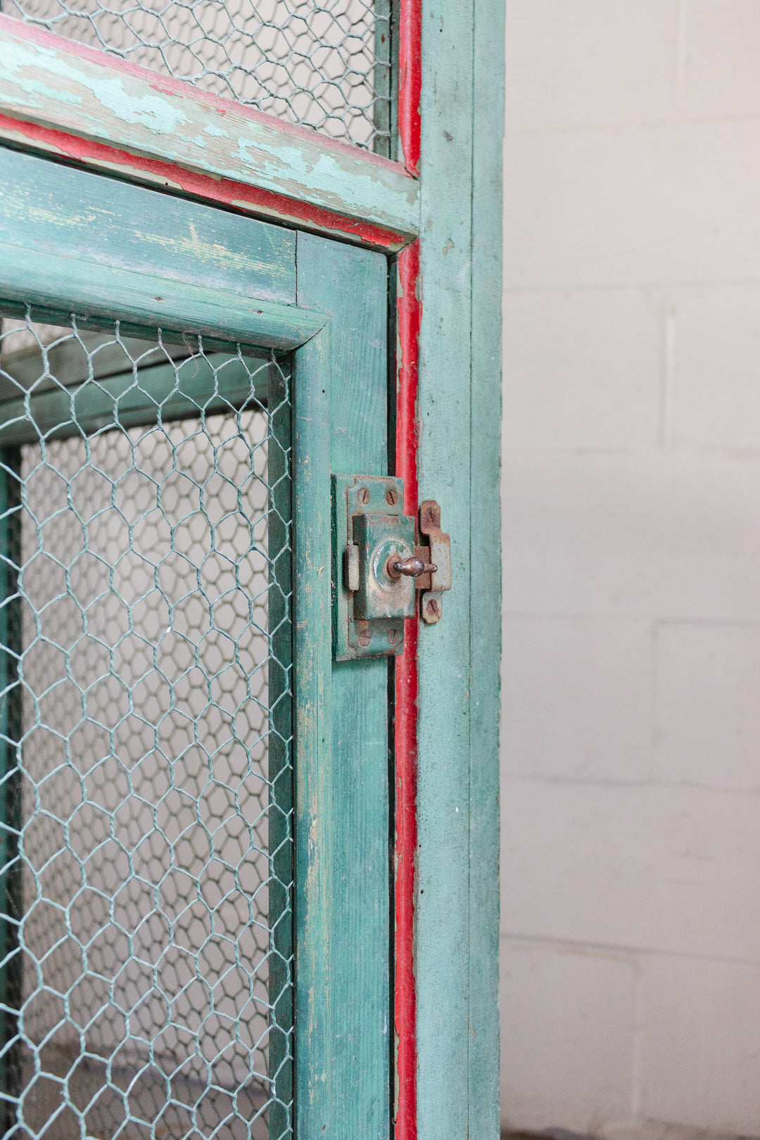 turn of the century French wood aviary