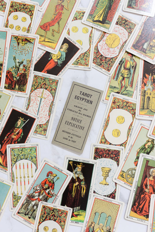 tarot égyptien - grand jeu de l'oracle des dames