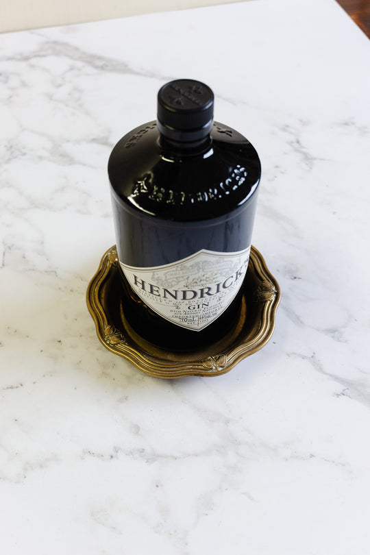 antique french heavy bronze "sous bouteille"