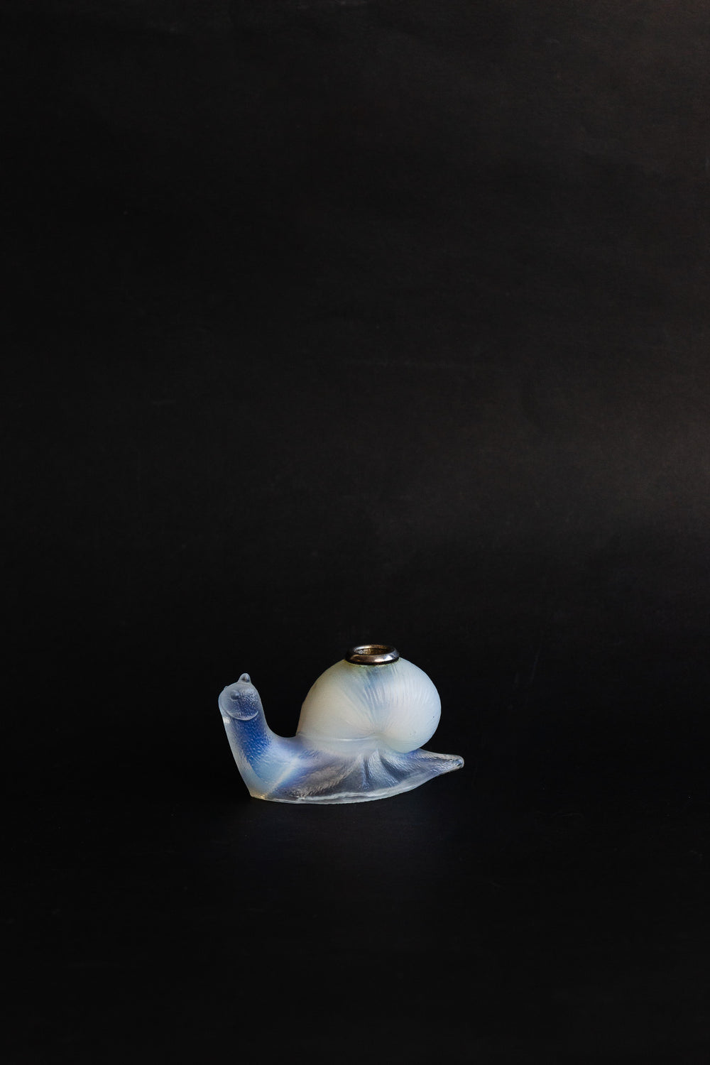1920s french sabino snail toothpick holder