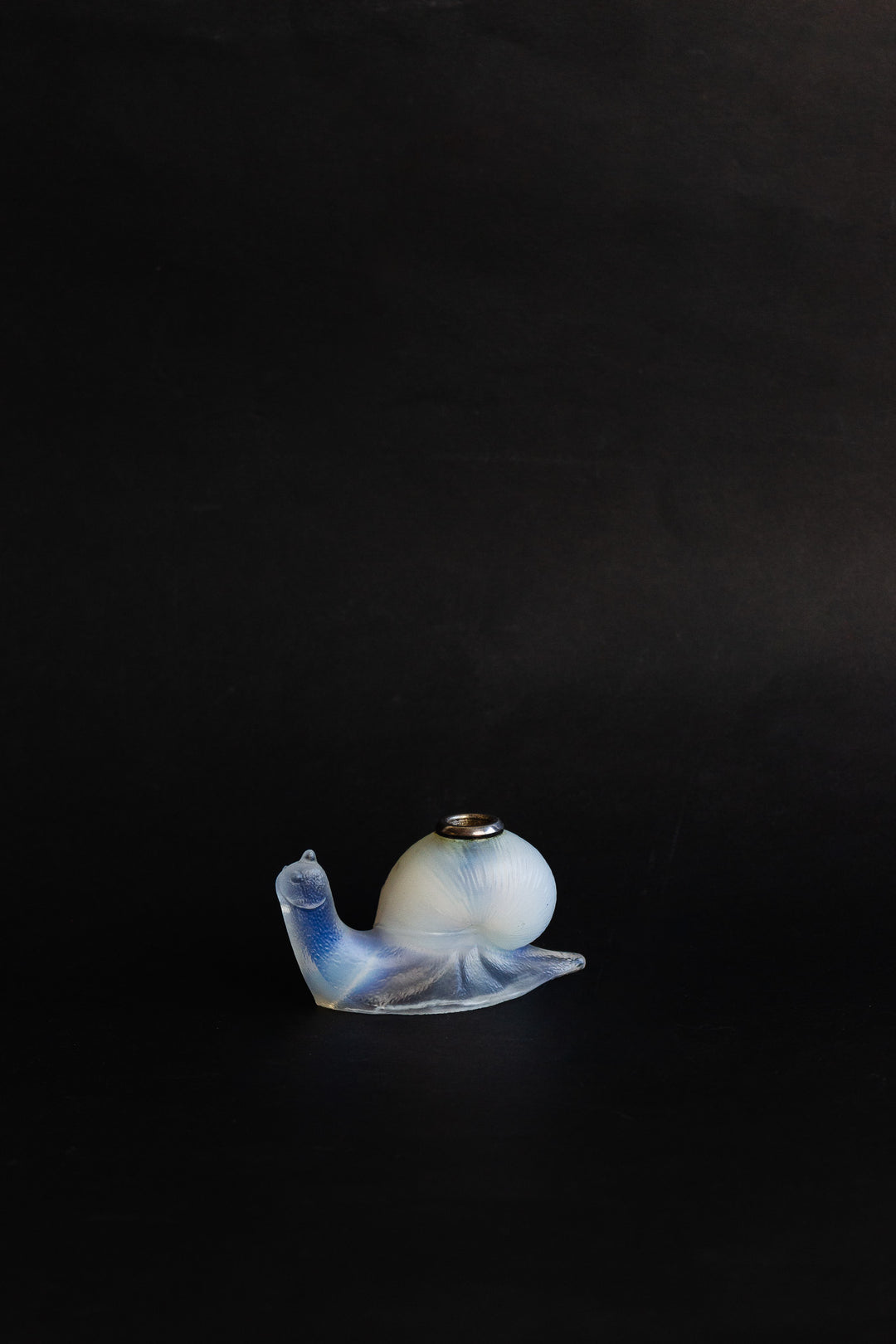 1920s french sabino snail toothpick holder