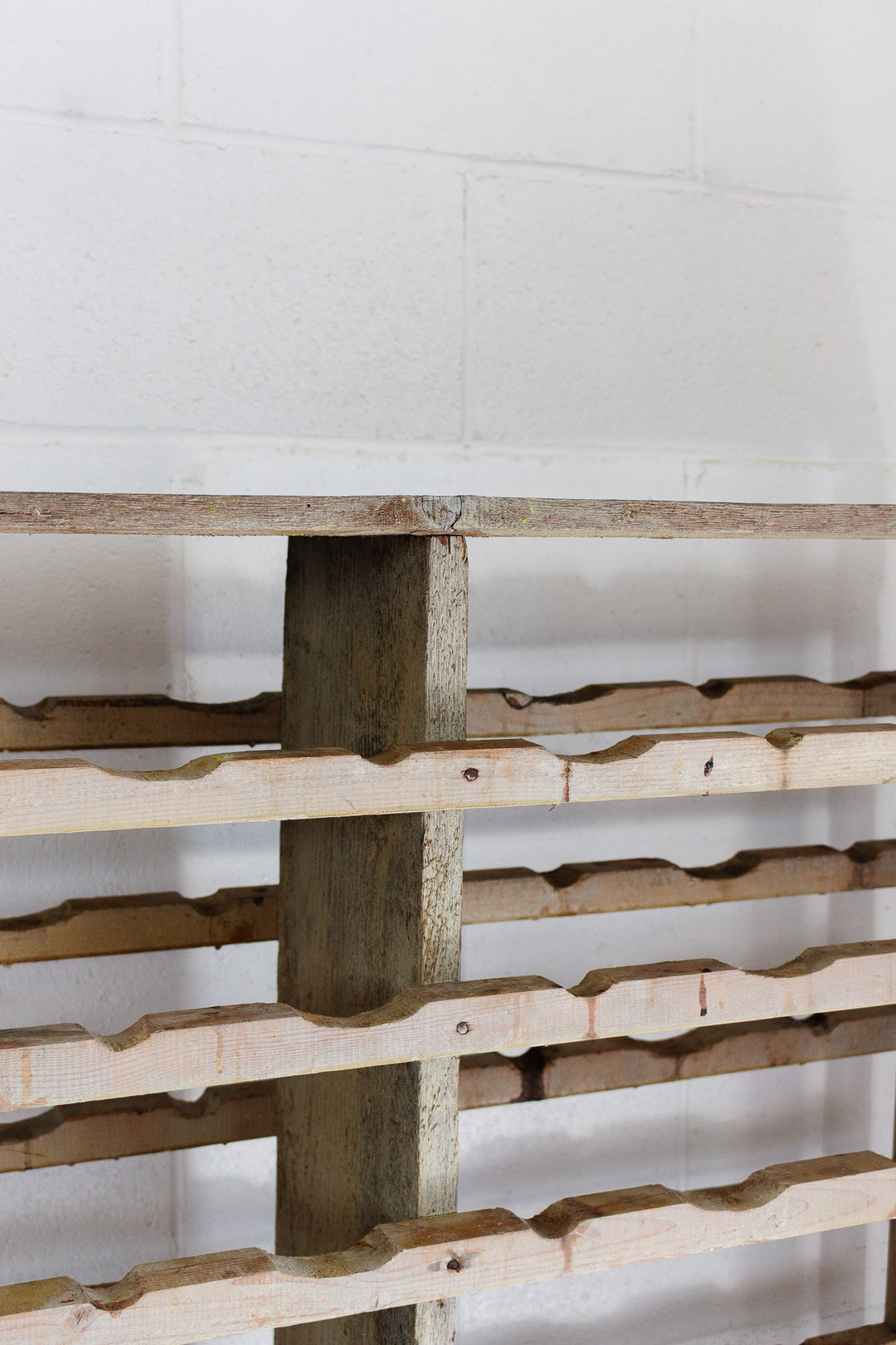 vintage french wine rack