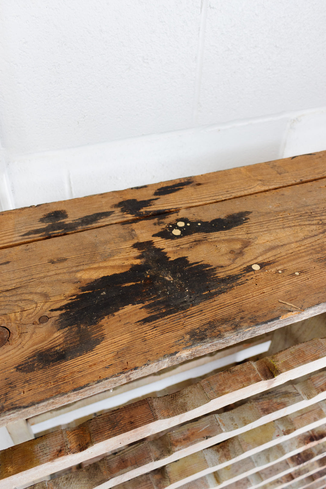 vintage french wine rack