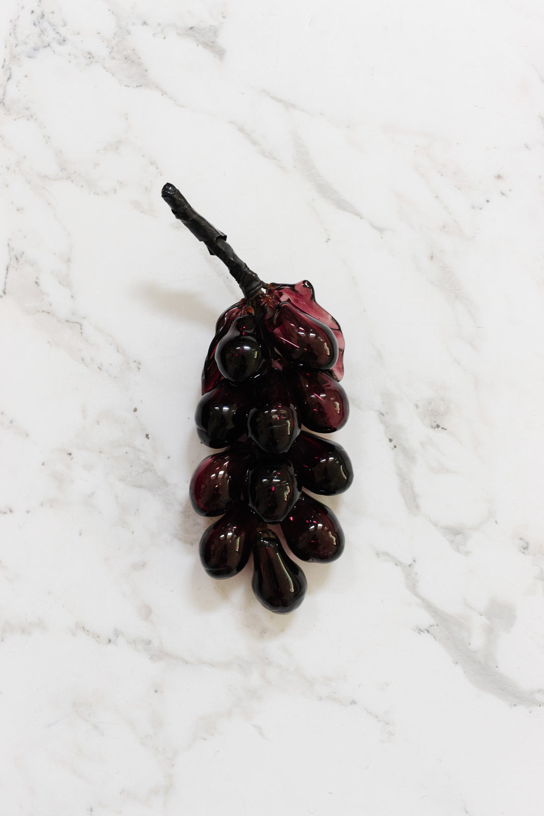 vintage french hand blown glass "raisins"