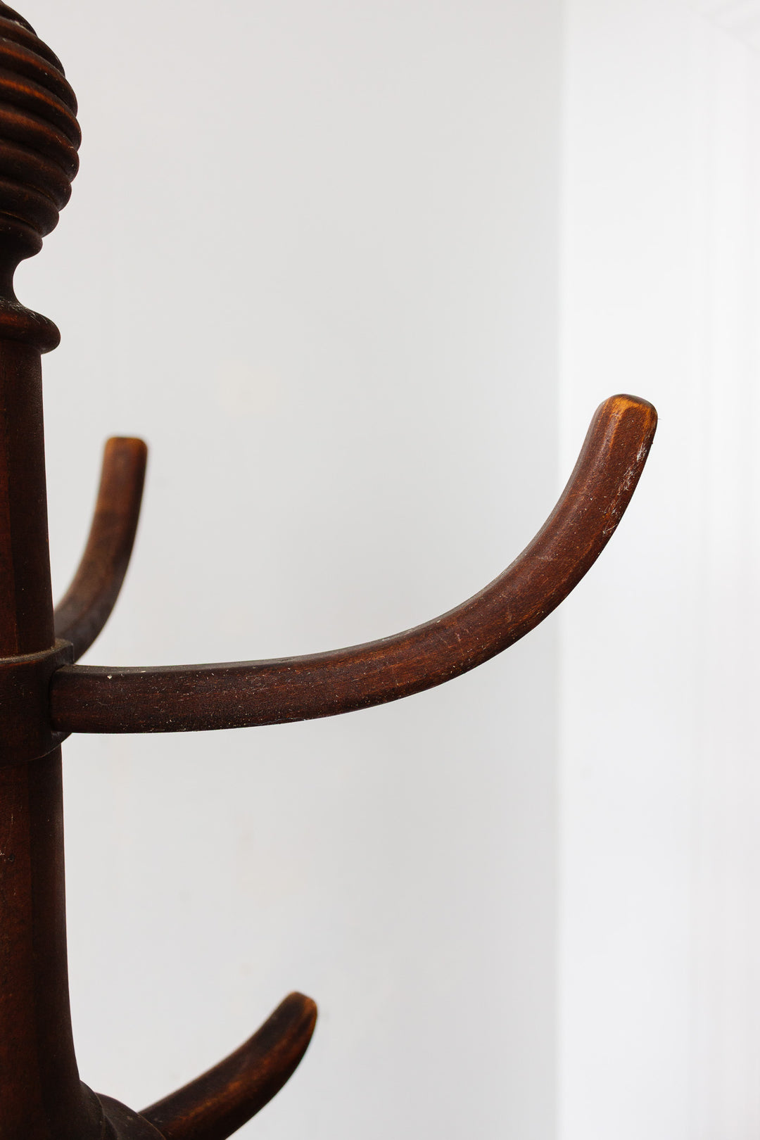 antique english barley twist coat rack