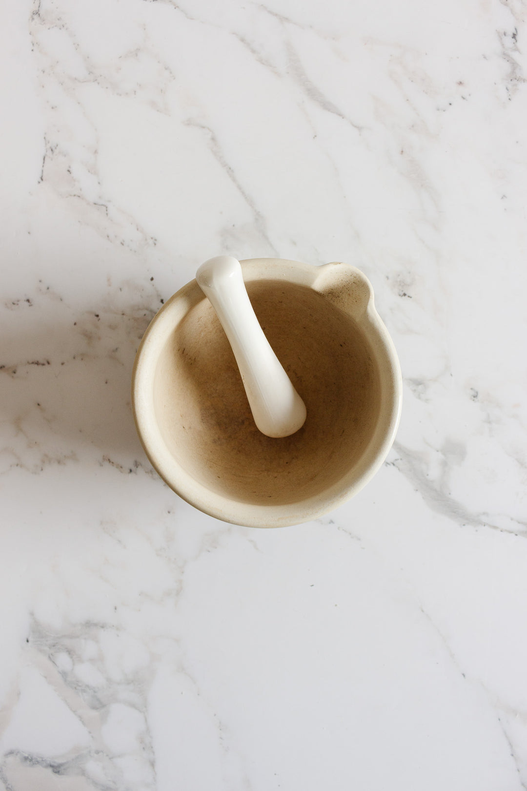 vintage english stoneware mortar and pestle