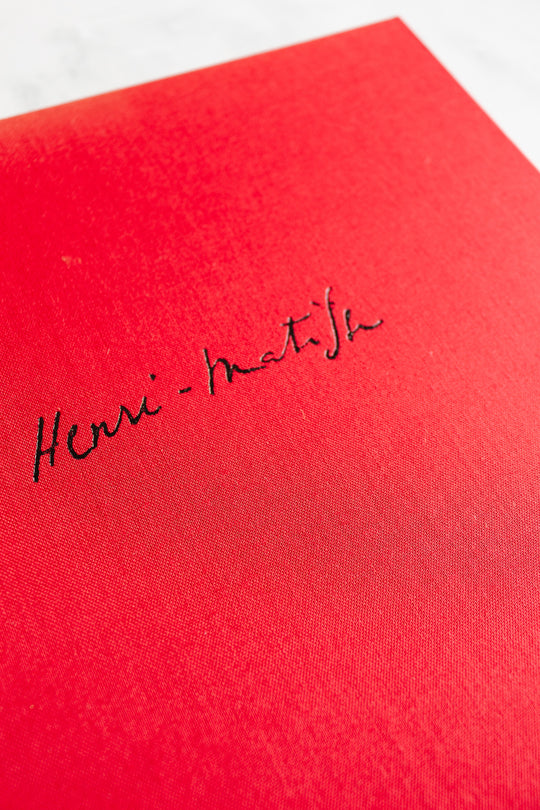 vintage art book, “henri matisse: drawings 1936”, hard cover