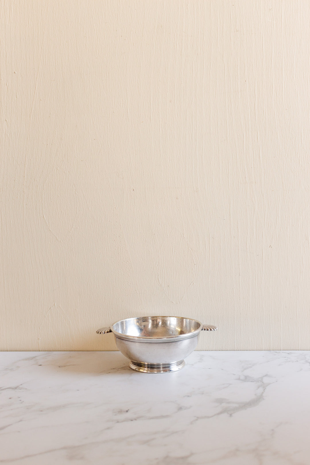 antique french cristofle monogrammed "HC" candy dish