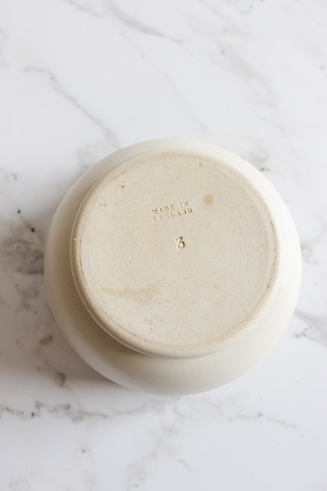vintage english stoneware mortar and pestle