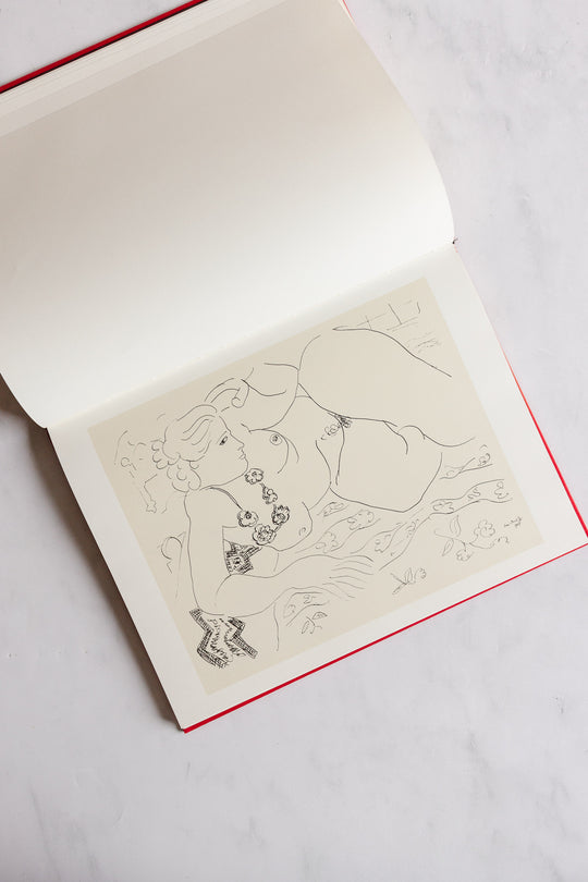 vintage art book, “henri matisse: drawings 1936”, hard cover