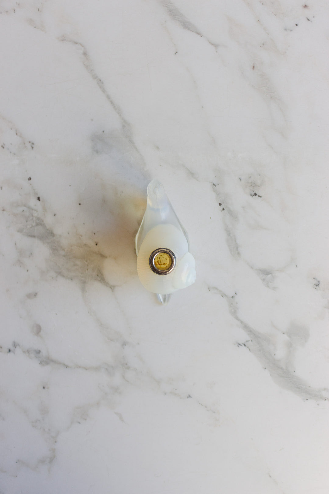 1920s french sabino snail toothpick holder