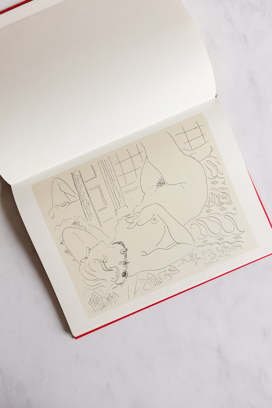 vintage art book, “henri matisse: drawings 1936”, hard cover