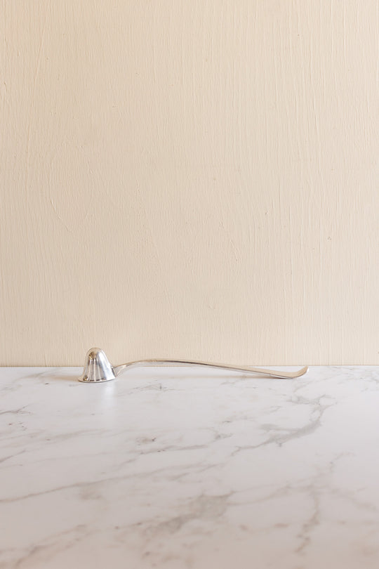vintage italian silverplate candle snuffer