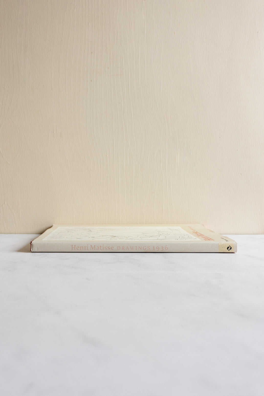 vintage art book, “henri matisse: drawings 1936”, hard cover