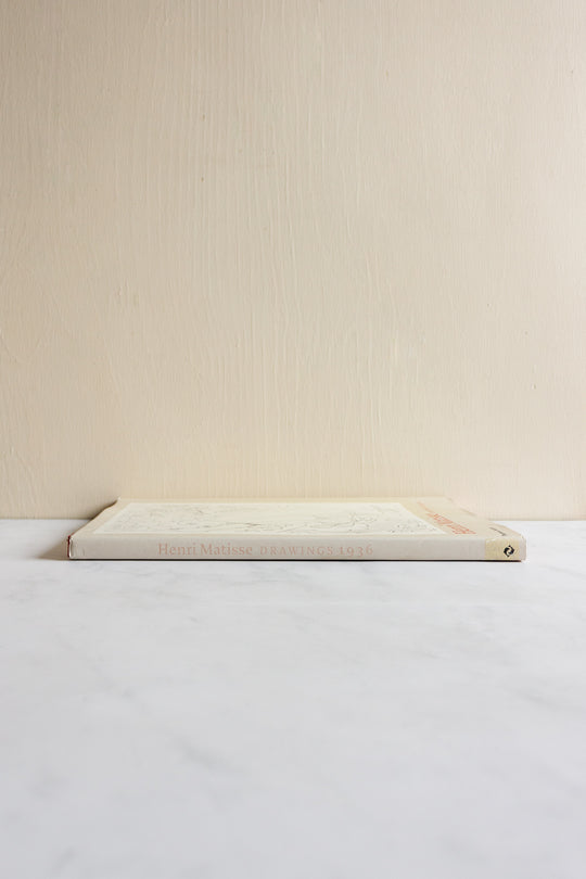 vintage art book, “henri matisse: drawings 1936”, hard cover