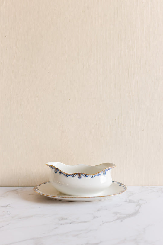 early 20th century C. Ahrenfeldt Limoges gravy boat