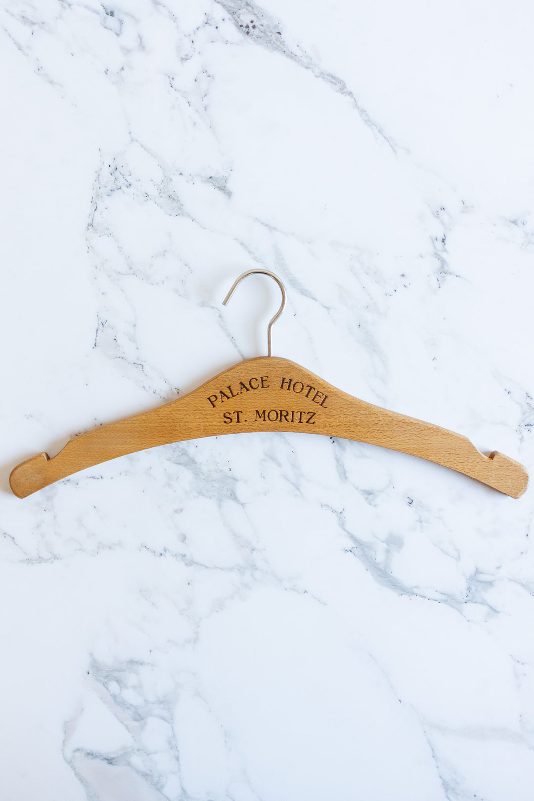 rare 1940s palace hotel st. moritz guest suite hanger