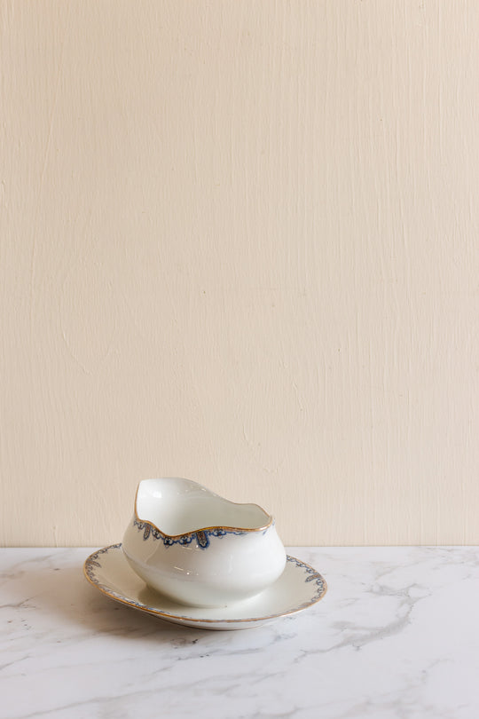 early 20th century C. Ahrenfeldt Limoges gravy boat