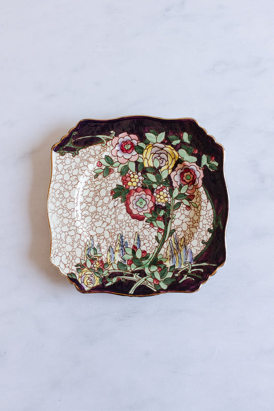 vintage art deco porcelain plate by Royal Winton Grimwades England