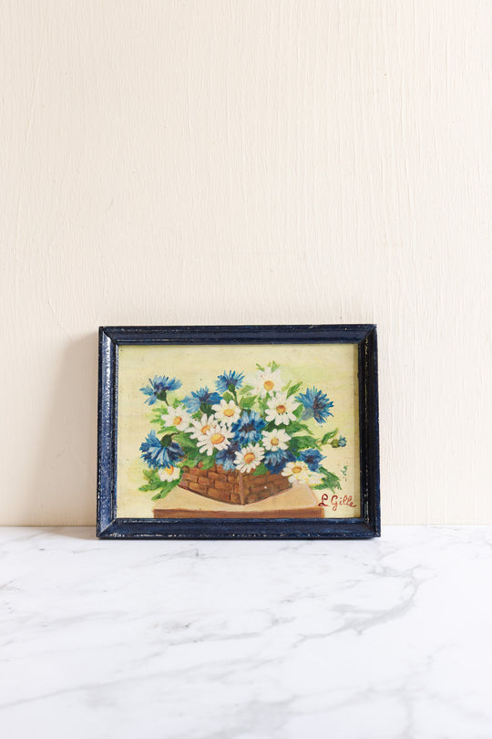 bleuets et marguerites