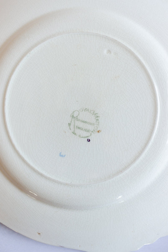 vintage art deco porcelain plate by Royal Winton Grimwades England