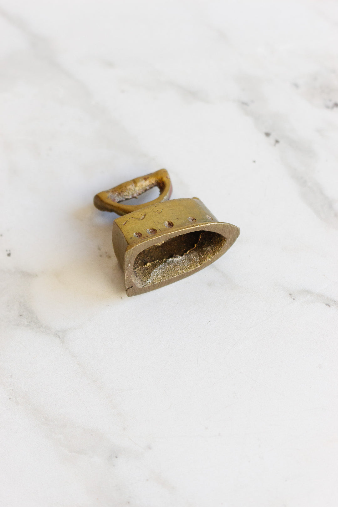vintage french dollhouse brass iron