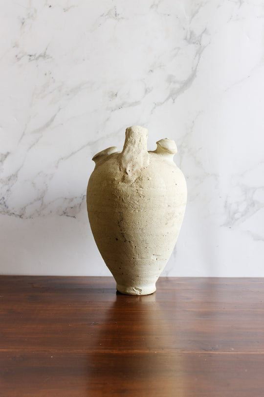 antique french stoneware vessel