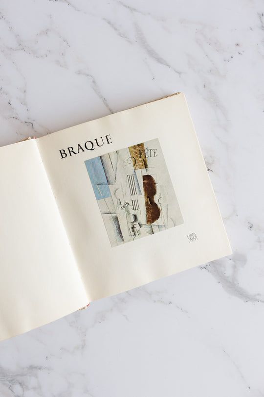 "braque" by Éditions d'art Albert skira vintage book