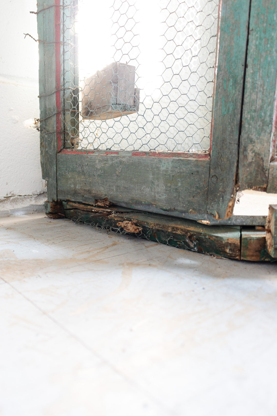 turn of the century French wood aviary