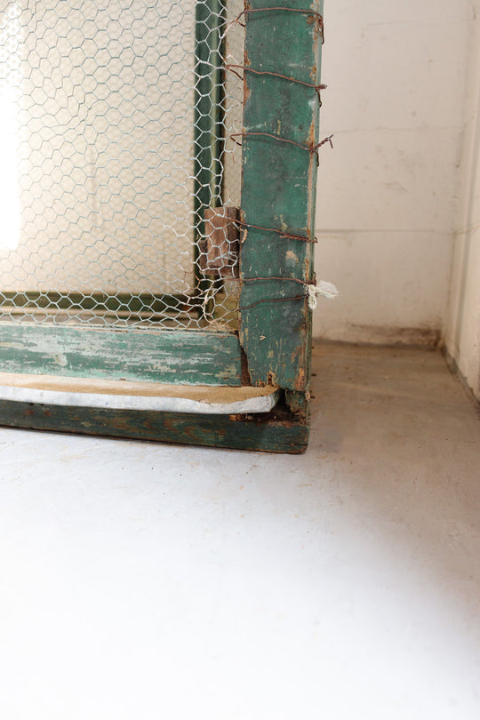 turn of the century French wood aviary