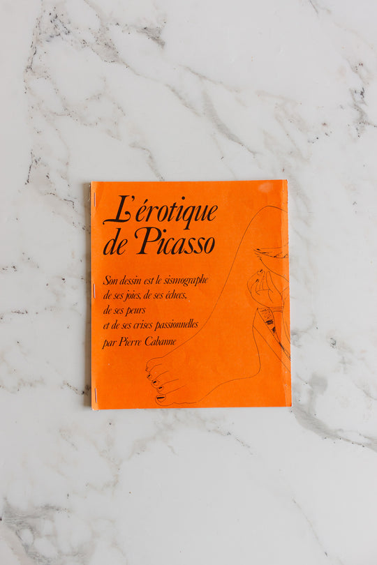 "l'érotique de picasso" rare book